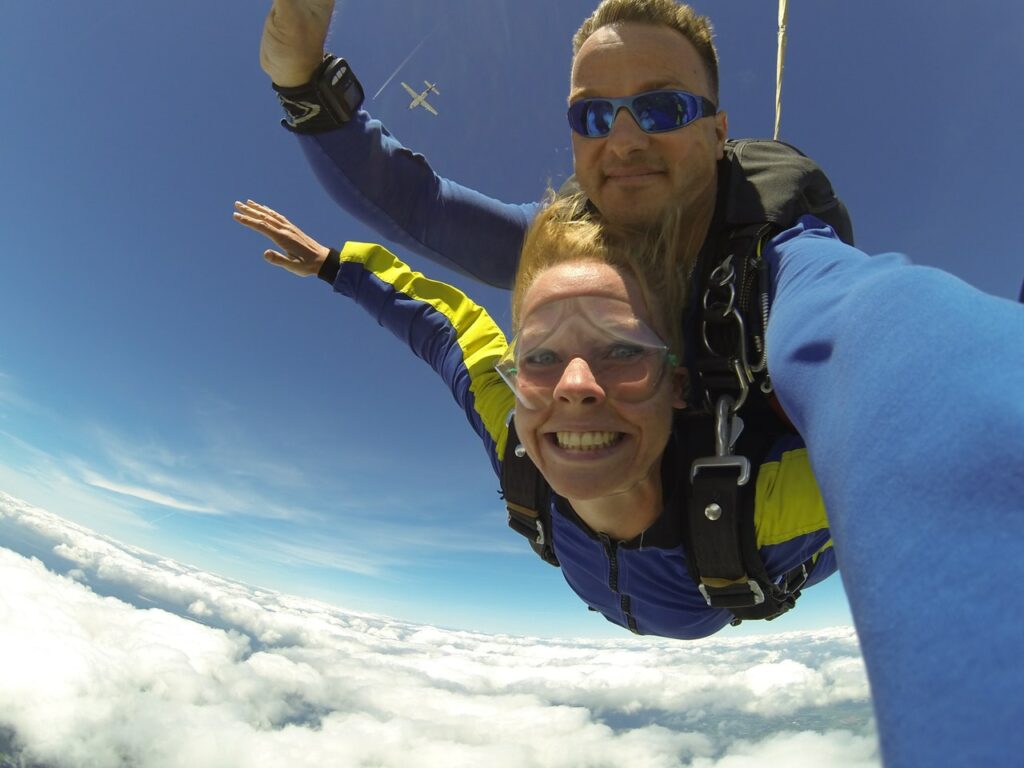 saut en tandem